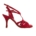 A11Bis Camoscio Rosso Heel 8 cm