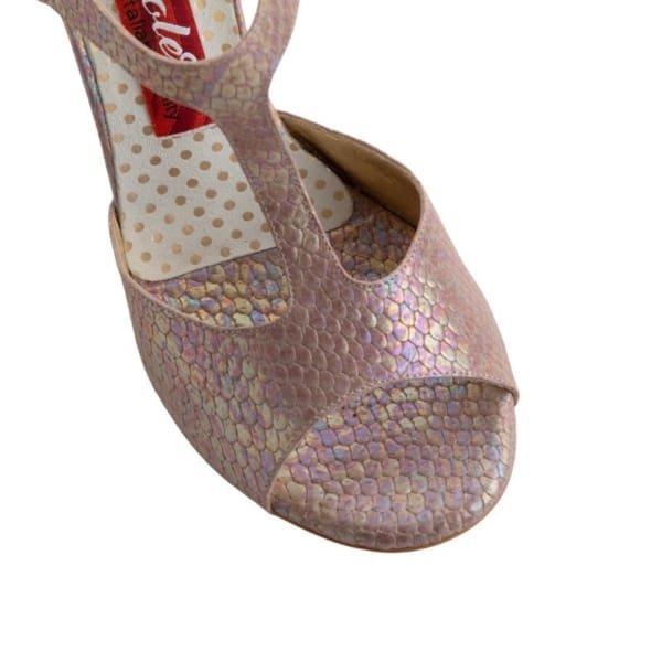 A12 Pitoncino Cangiante Neutro Heel 8 cm - Image 2