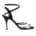 A1CL Nero Plex Heel 9 cm
