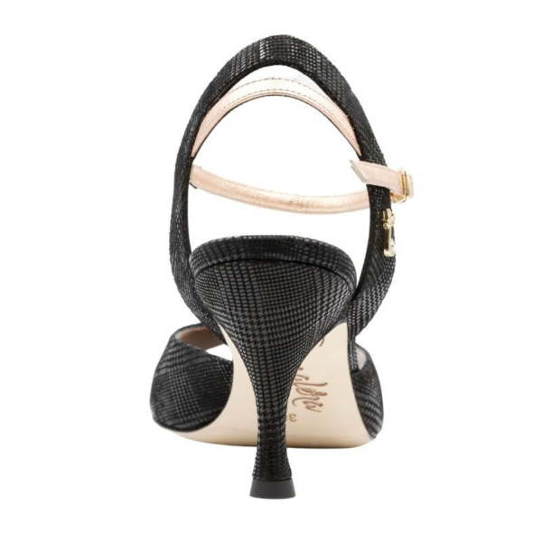 A2 Scozia Nero Laminato Rosa Heel 7 cm - Image 2