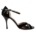 A3 Camoscio nero Vernice nera heel 9 cm