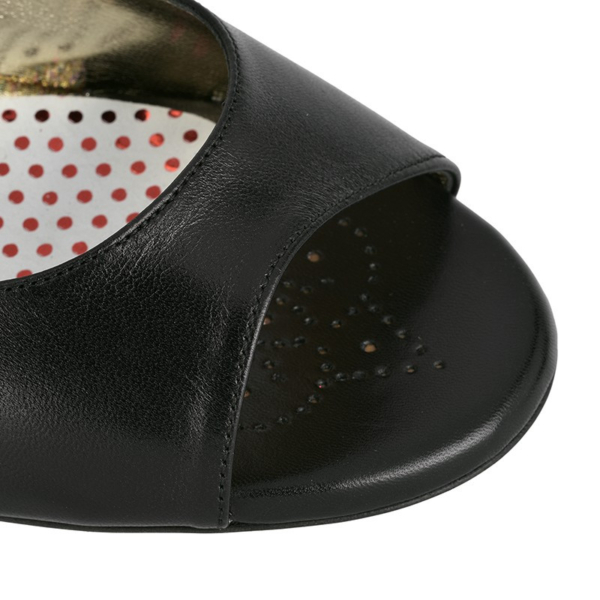 E1 Black heel 7 cm - Image 3