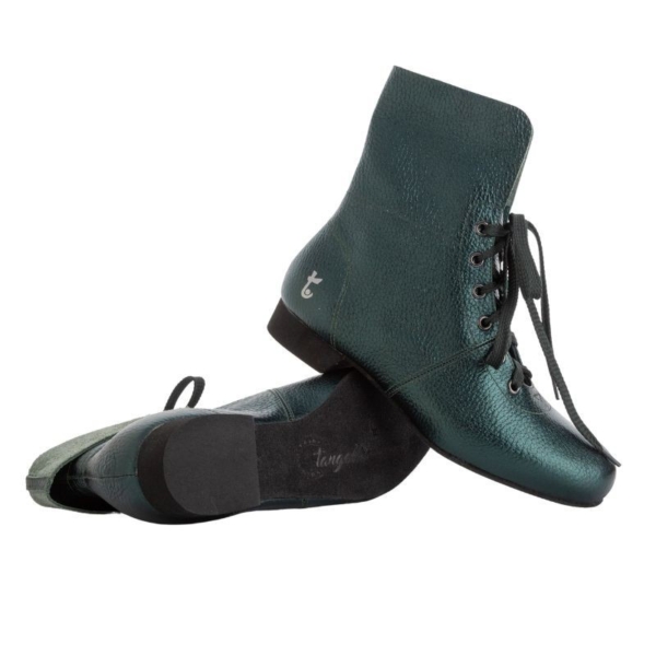 Stivaletto Woman Verde Bufalina Sole - Image 6