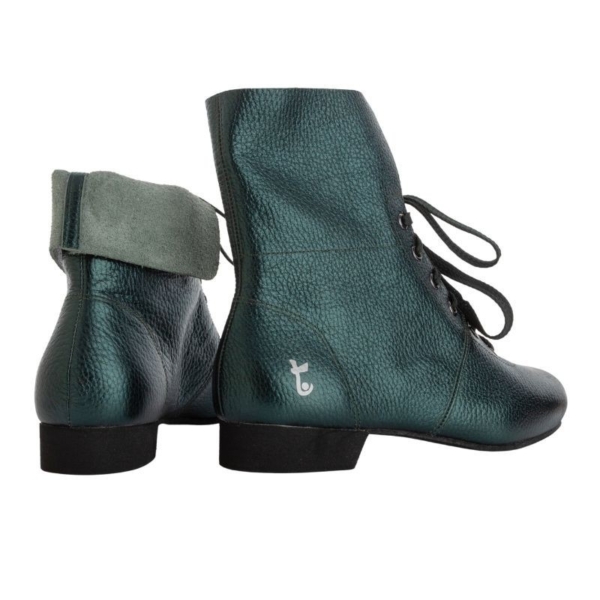 Stivaletto Woman Verde Bufalina Sole - Image 3